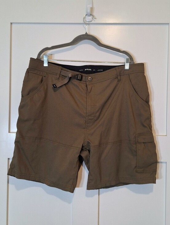 Prana Other - PrAna Zion Stretch Cargo Hiking Shorts 40/08 Olive Green Outdoors Gorpcore